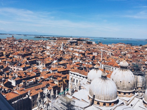 The view from St Mark's Campanile